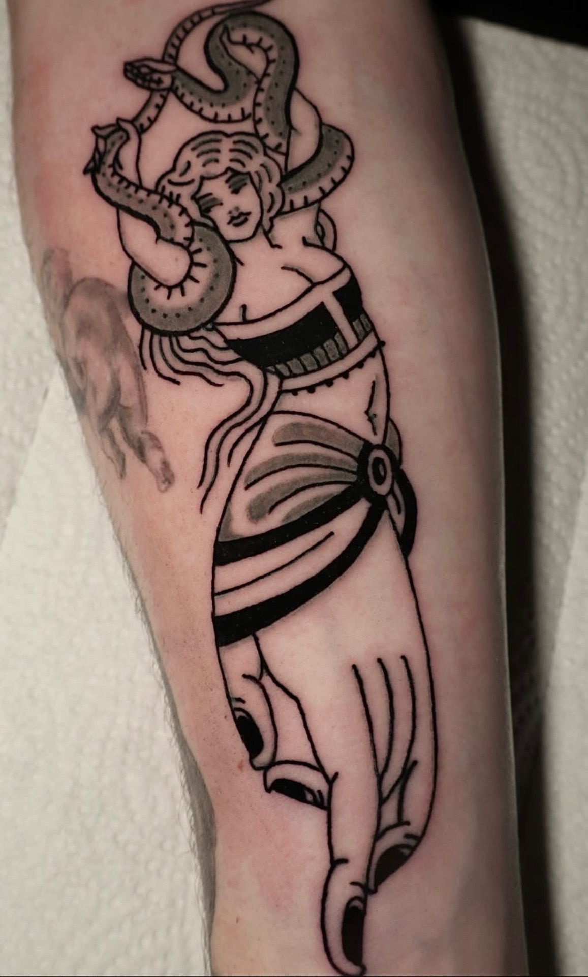 Tattoo work at Iron Maiden Tattoo